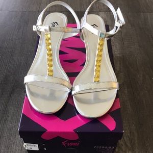 Fioni| silver Lilith sandals
